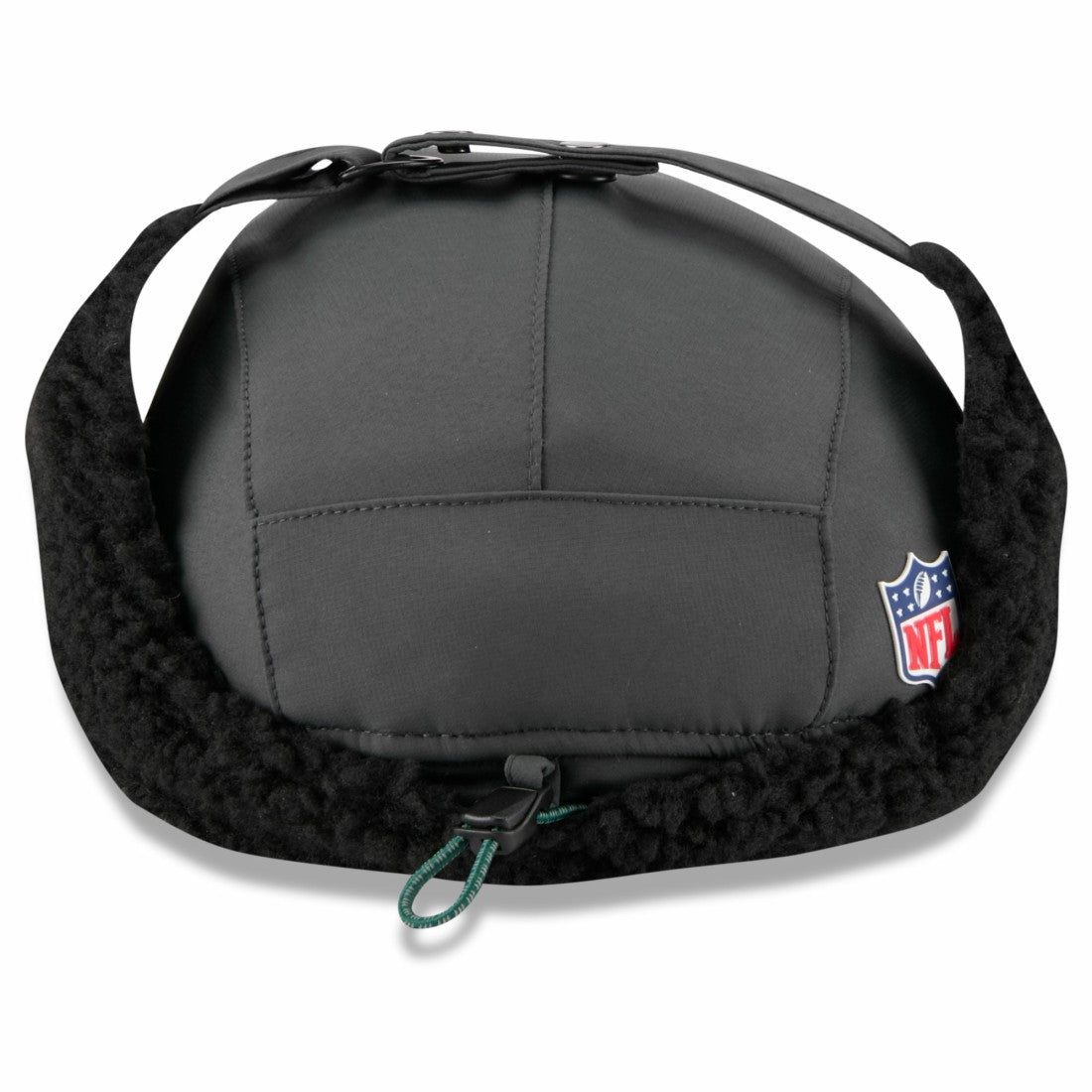 New York Jets New Era 2025 Sideline Cold Weather Runner Dog Ear Adjustable Hat - Charcoal - NFL