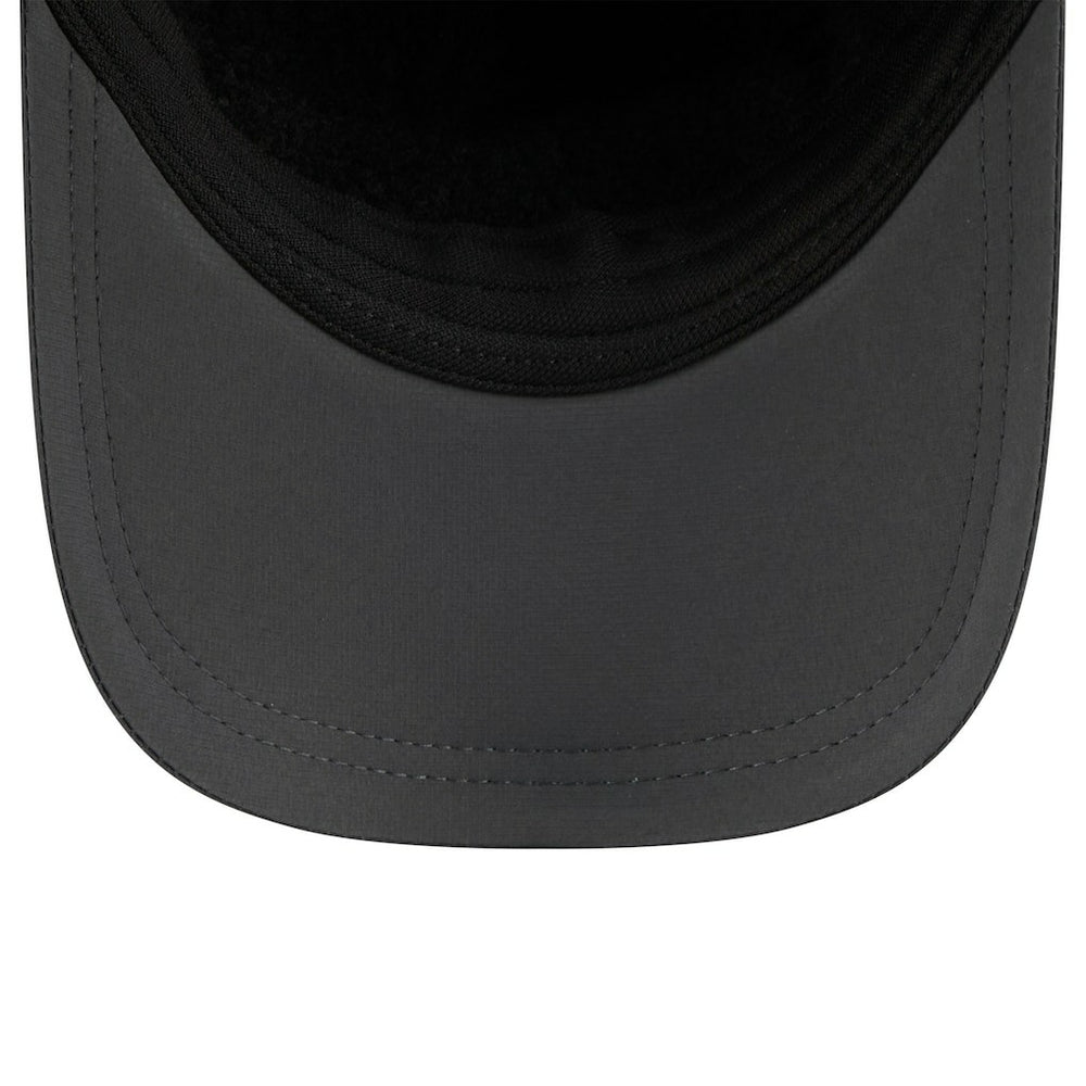 Philadelphia Eagles New Era 2025 Sideline Cold Weather Runner Dog Ear Adjustable Hat - Charcoal - NFL