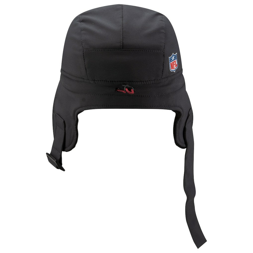 San Francisco 49ers New Era 2025 Sideline Cold Weather Runner Dog Ear Adjustable Hat - Charcoal - NFL