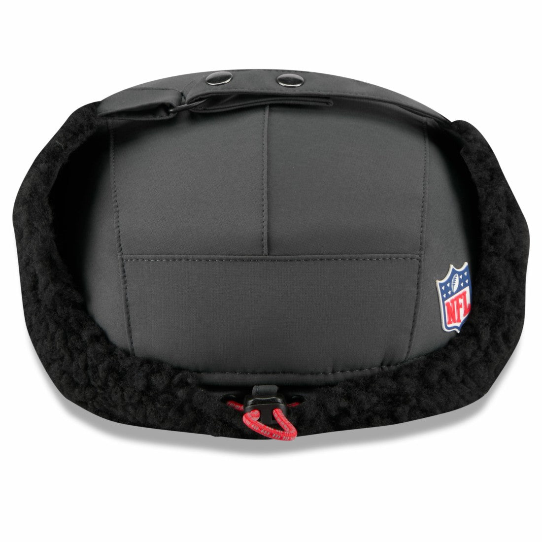Tampa Bay Buccaneers New Era 2025 Sideline Cold Weather Runner Dog Ear Adjustable Hat - Charcoal - NFL