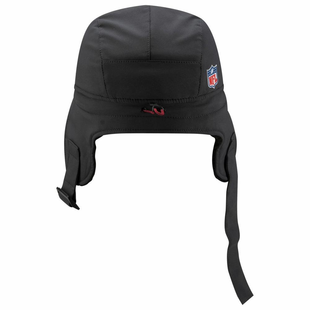 Tampa Bay Buccaneers New Era 2025 Sideline Cold Weather Runner Dog Ear Adjustable Hat - Charcoal - NFL