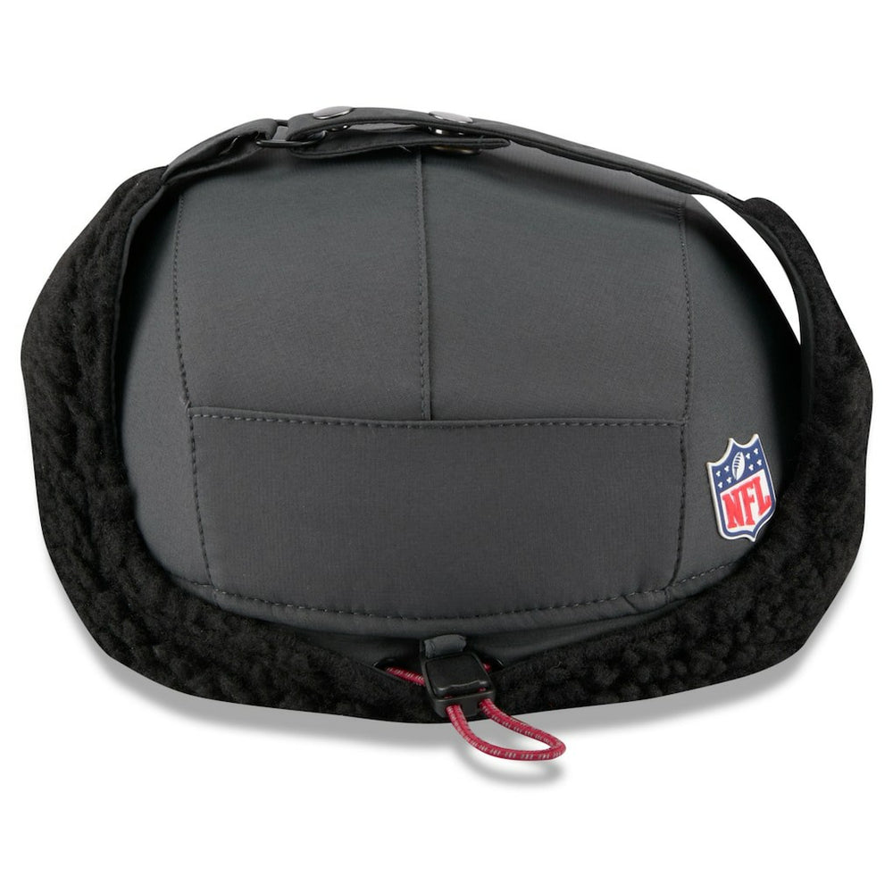Arizona Cardinals New Era 2025 Sideline Cold Weather Runner Dog Ear Adjustable Hat - Charcoal - NFL