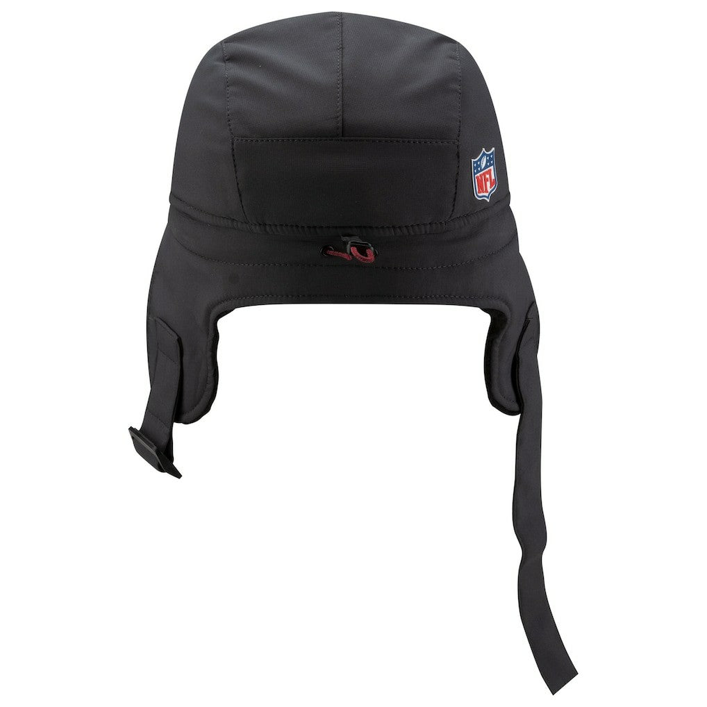 Arizona Cardinals New Era 2025 Sideline Cold Weather Runner Dog Ear Adjustable Hat - Charcoal - NFL