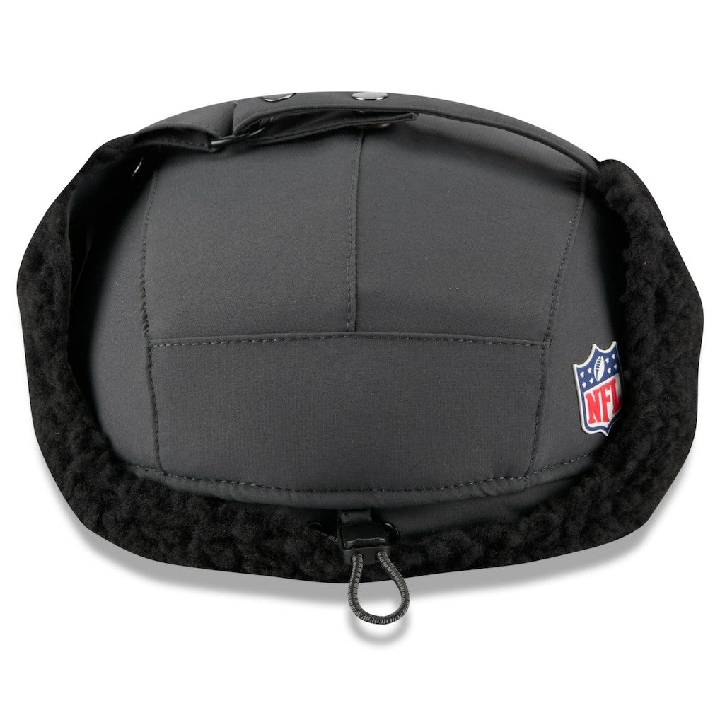 Baltimore Ravens New Era 2025 Sideline Cold Weather Runner Dog Ear Adjustable Hat - Charcoal - NFL