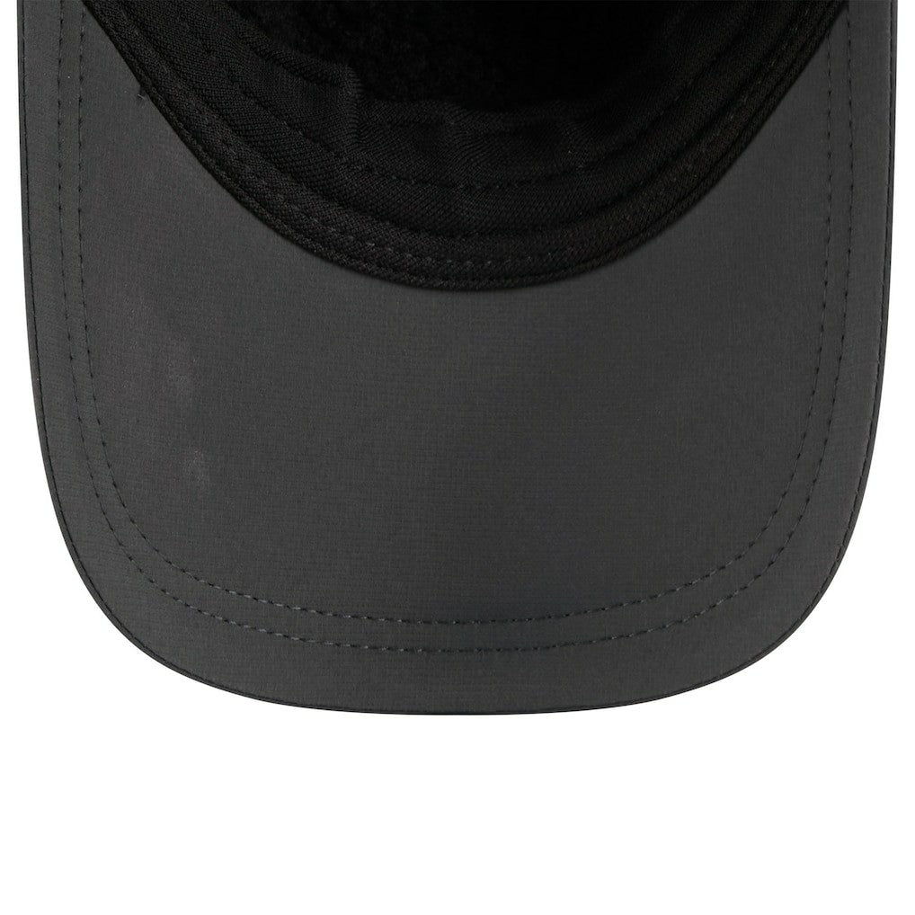 Atlanta Falcons New Era 2025 Sideline Cold Weather Runner Dog Ear Adjustable Hat - Charcoal - NFL