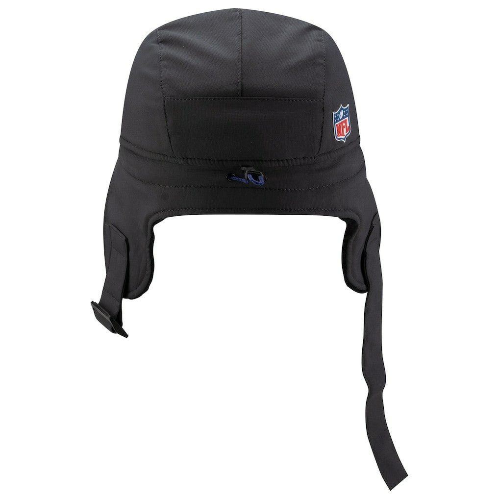 Buffalo Bills New Era 2025 Sideline Cold Weather Runner Dog Ear Adjustable Hat - Charcoal - NFL