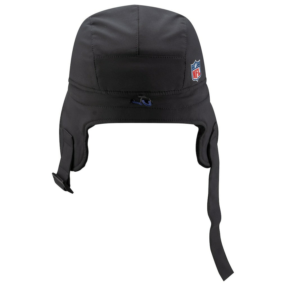 Buffalo Bills New Era 2025 Sideline Cold Weather Runner Dog Ear Adjustable Hat - Charcoal - NFL