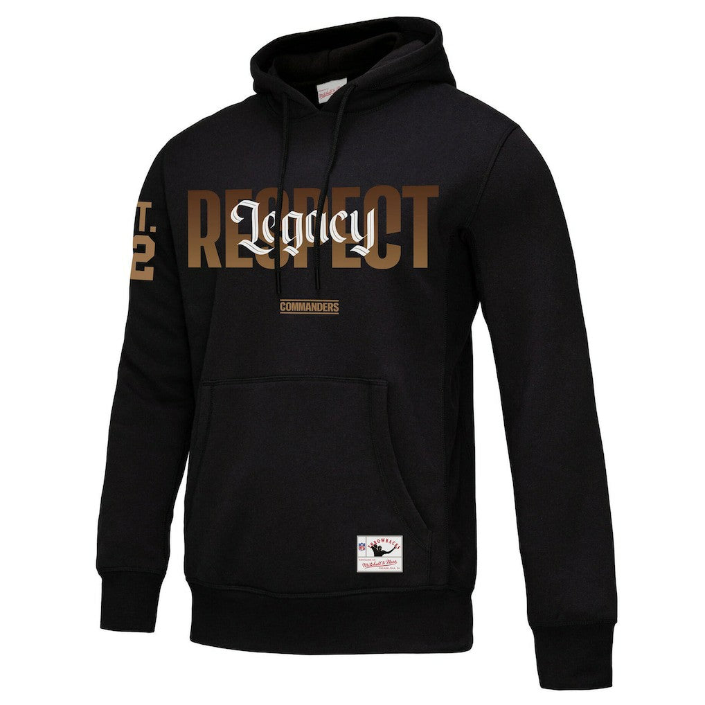 Doug Williams Washington Commanders Legacy Respect Pullover Hoodie - Black - Mitchell & Ness
