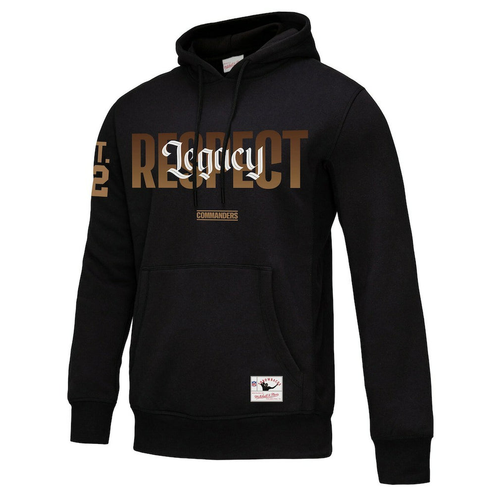 Doug Williams Washington Commanders Legacy Respect Pullover Hoodie - Black - Mitchell & Ness