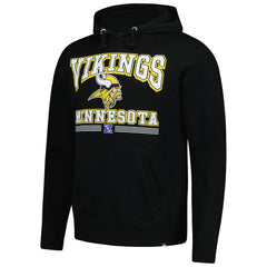 Minnesota Vikings '47 Packed House Headline Pullover Hoodie - Black - 47 brand