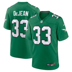 Cooper DeJean Philadelphia Eagles Alternate Game Jersey - Kelly Green - Nike