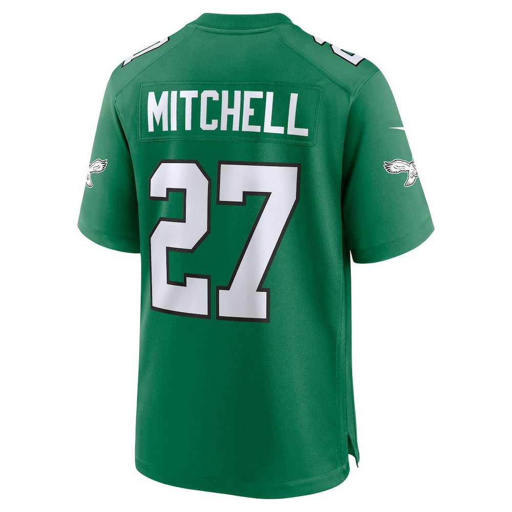 Quinyon Mitchell Philadelphia Eagles Alternate Game Jersey - Kelly Green - Nike