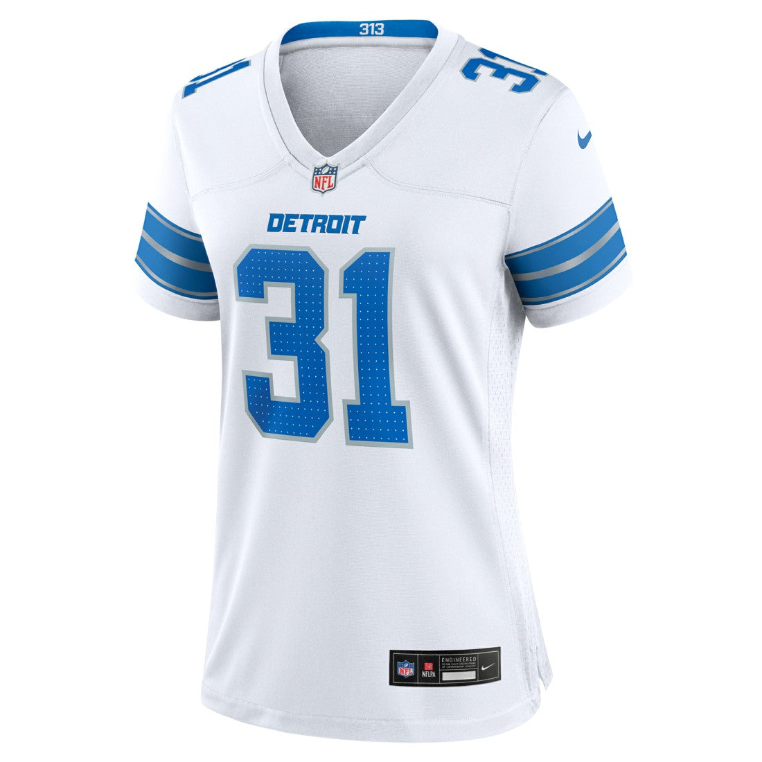 Kerby Joseph Detroit Lions Women's Game Jersey - White - Nike