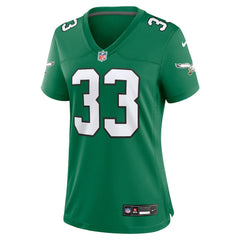 Cooper DeJean Philadelphia Eagles Women's Alternate Game Jersey - Kelly Green - Nike
