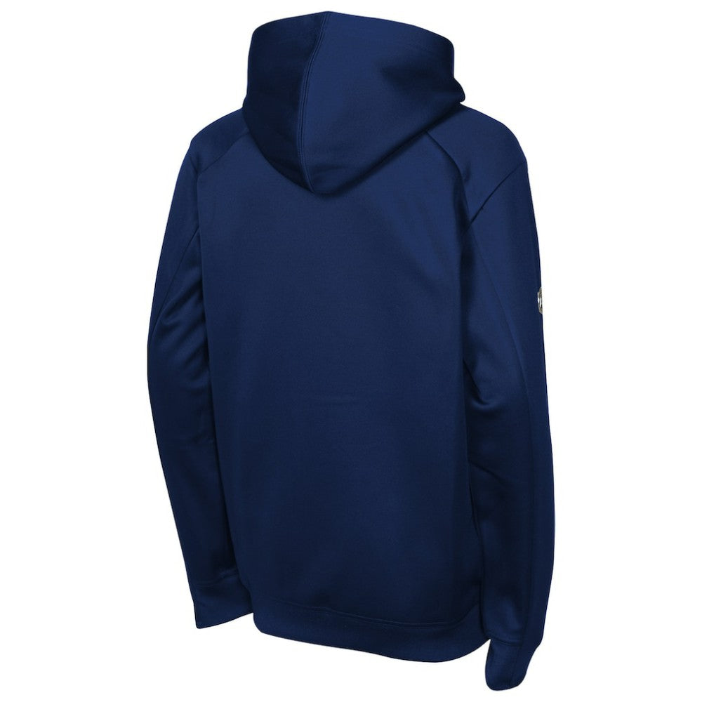 Winnipeg Jets Fanatics Youth Authentic Pro Rink Raglan Hoodie - Navy | Fanatics Clearance
