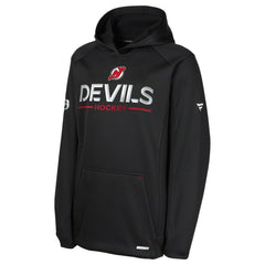 New Jersey Devils Fanatics Youth Authentic Pro Rink Raglan Hoodie - Black | Fanatics on sale