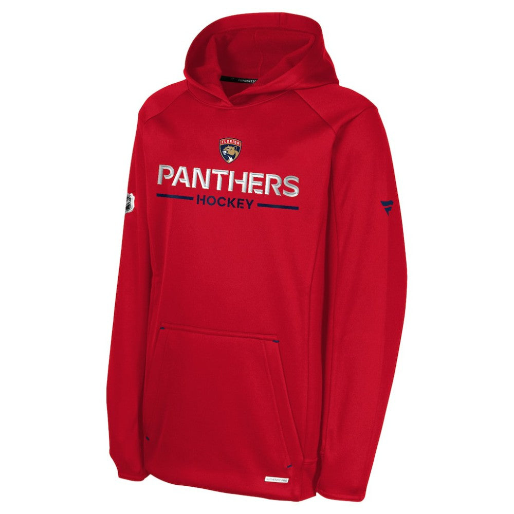 Florida Panthers Fanatics Youth Authentic Pro Rink Raglan Hoodie - Red | Fanatics near me