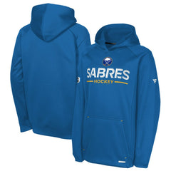 Buffalo Sabres Fanatics Youth Authentic Pro Rink Raglan Hoodie - Royal | Fanatics online