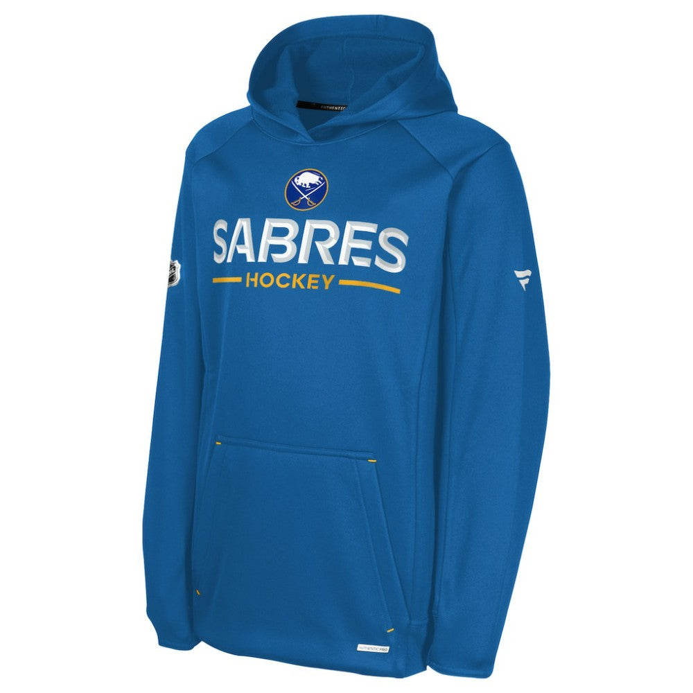 Buffalo Sabres Fanatics Youth Authentic Pro Rink Raglan Hoodie - Royal | Fanatics online