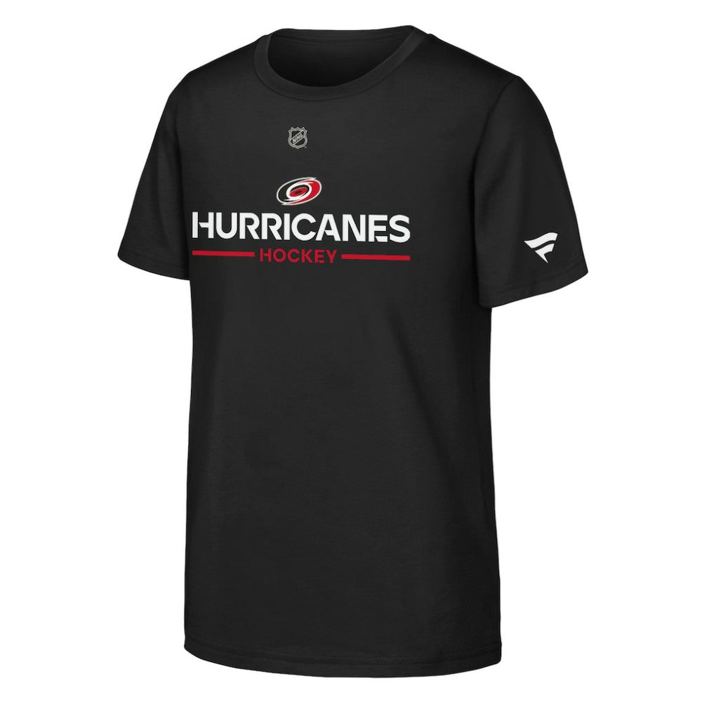 Carolina Hurricanes Fanatics Youth Authentic Pro Wordmark T-Shirt - Black | Fanatics discount