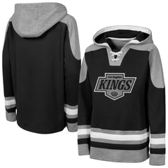 Los Angeles Kings Outerstuff Youth Ageless Must Have Home V-Neck Hoodie - Black | NHL sale