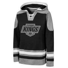 Los Angeles Kings Outerstuff Youth Ageless Must Have Home V-Neck Hoodie - Black | NHL sale