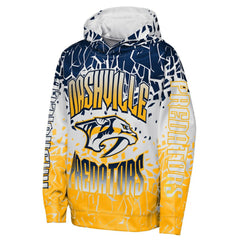 Nashville Predators Outerstuff Youth Frozen Frenzy Hoodie - Navy | NHL on sale