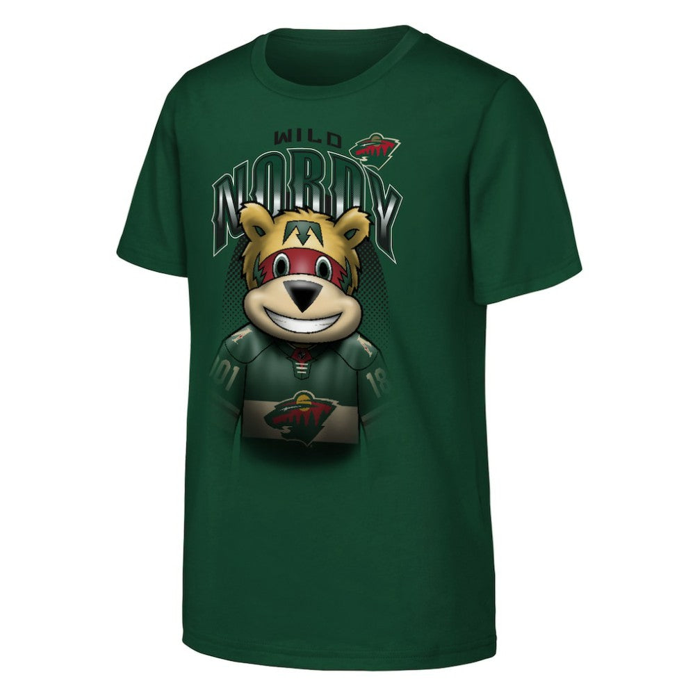 Minnesota Wild Outerstuff Youth Mascot Highlight T-Shirt - Green | NHL near me