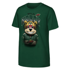 Minnesota Wild Outerstuff Youth Mascot Highlight T-Shirt - Green | NHL near me