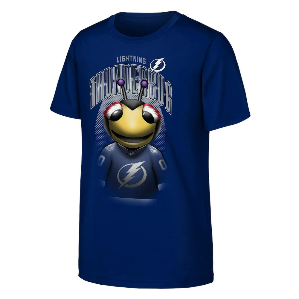 Tampa Bay Lightning Outerstuff Youth Mascot Highlight T-Shirt - Blue | NHL on sale