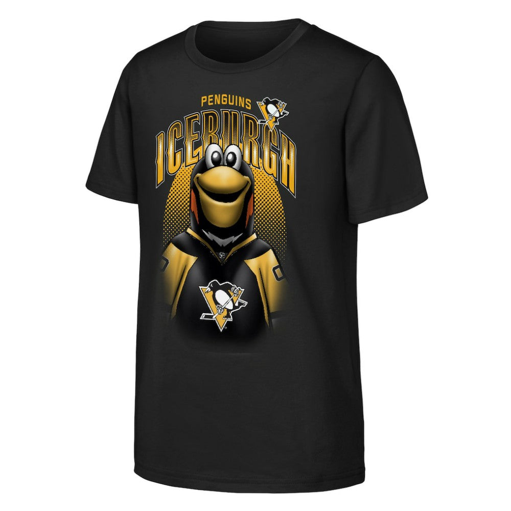 Pittsburgh Penguins Outerstuff Youth Mascot Highlight T-Shirt - Black | NHL discount