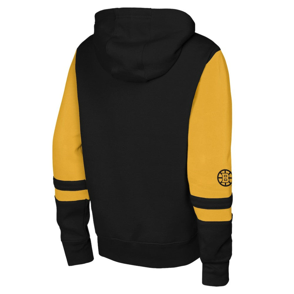 Boston Bruins Outerstuff Youth Face Off Full-Zip Hoodie - Black | NHL near me