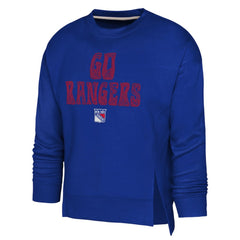 New York Rangers Outerstuff Girls Youth Game Love Sweatshirt - Royal | NHL sale