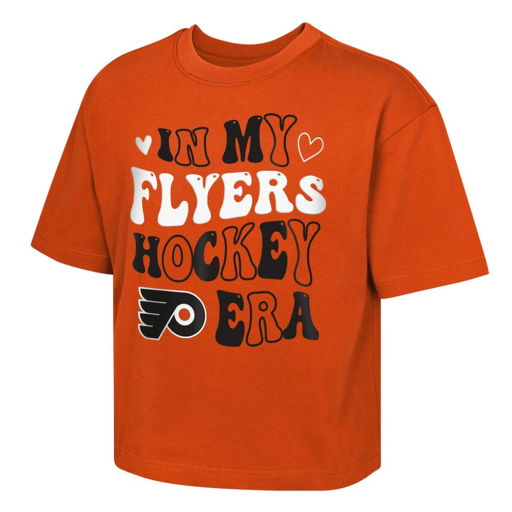 Philadelphia Flyers Outerstuff Girls Youth In My Era Boxy T-Shirt - Orange | NHL sale