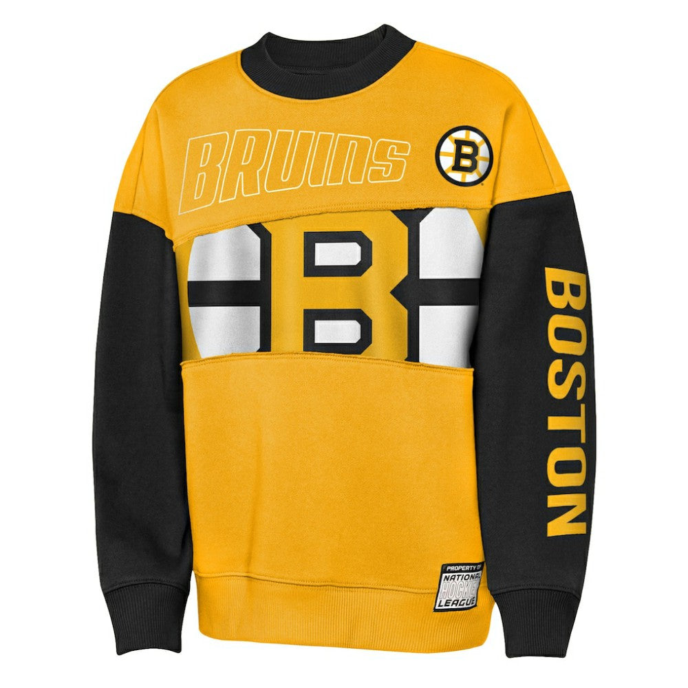 Boston Bruins Outerstuff Youth Impact Player Sweatshirt - Gold/Black | NHL discount