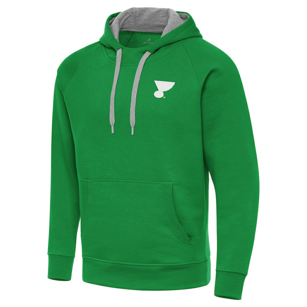 St. Louis Blues Antigua St. Patrick's Day Victory Pullover Hoodie - Kelly Green | NHL online