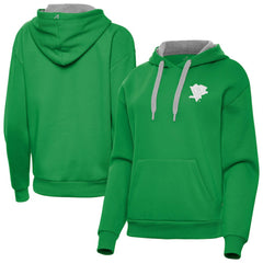 Pittsburgh Penguins Antigua Women's St. Patrick's Day Victory Pullover Hoodie - Kelly Green | NHL sale