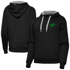 Dallas Stars Antigua Women's St. Patrick's Day Victory Pullover Hoodie - Black | NHL discount