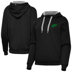 Detroit Red Wings Antigua Women's St. Patrick's Day Victory Pullover Hoodie - Black | NHL on sale