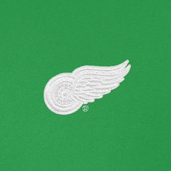 Detroit Red Wings Antigua St. Patrick Intent Quarter-Zip Pullover Top - Kelly Green | NHL Lifestyle