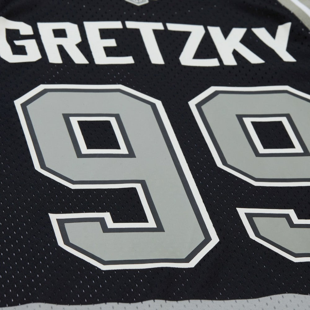 Wayne Gretzky Los Angeles Kings Mitchell & Ness Unisex Maxxed Out Fashion Basketball Jersey - Black | NHL discount