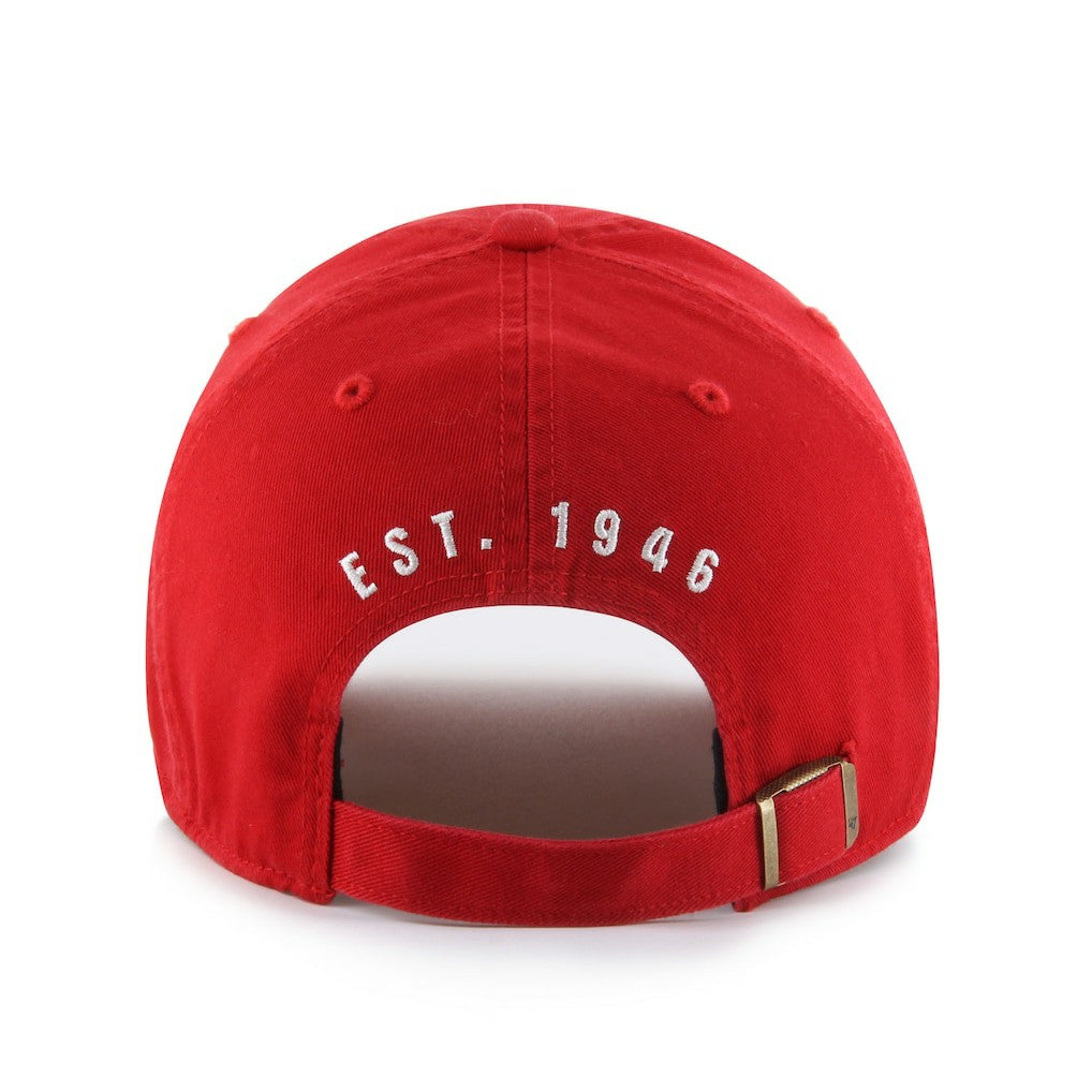 San Francisco 49ers '47 Hard Hat Clean Up Adjustable Hat - Scarlet - 47 brand