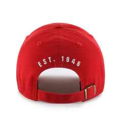 San Francisco 49ers '47 Hard Hat Clean Up Adjustable Hat - Scarlet - 47 brand