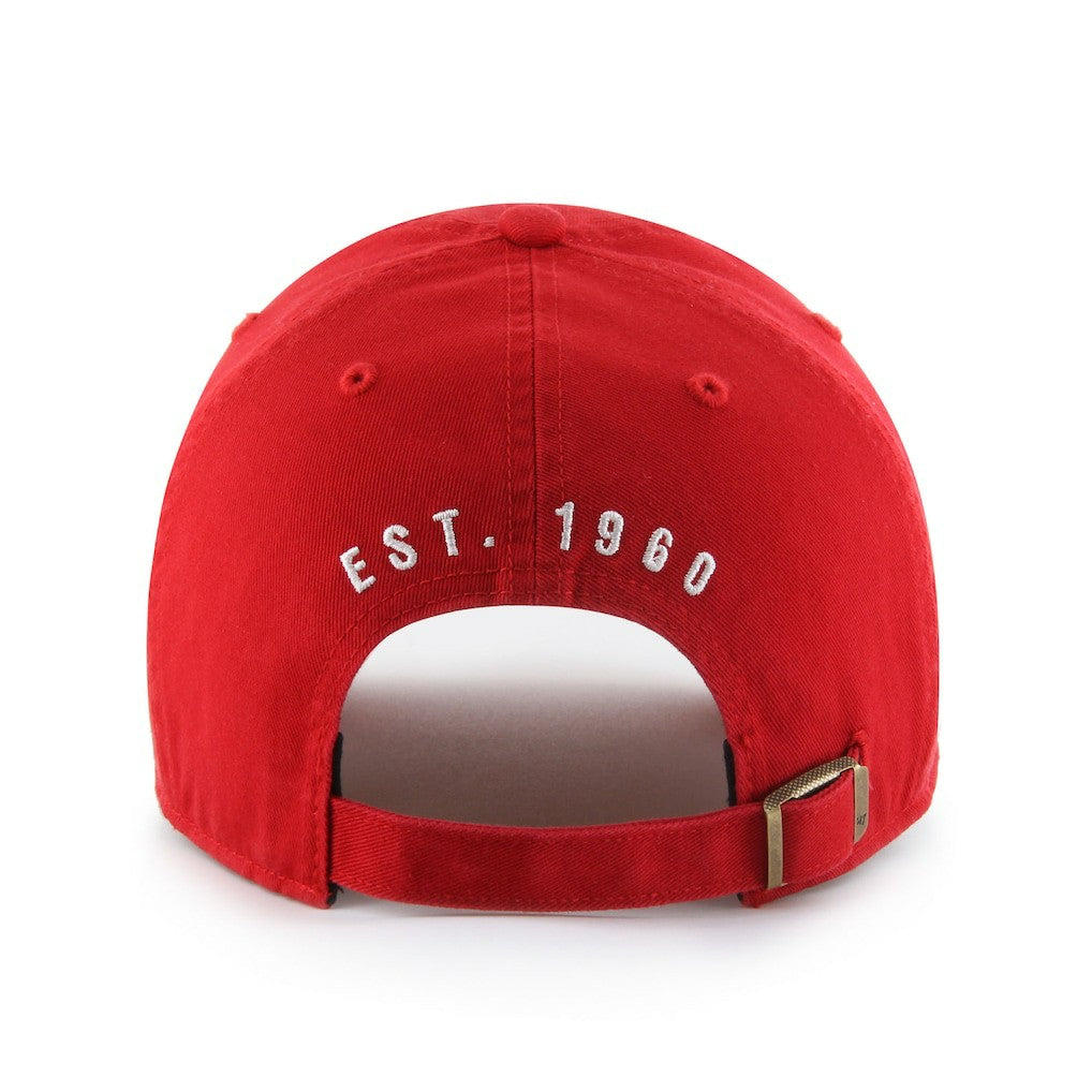 Kansas City Chiefs '47 Hard Hat Clean Up Adjustable Hat - Red - 47 brand