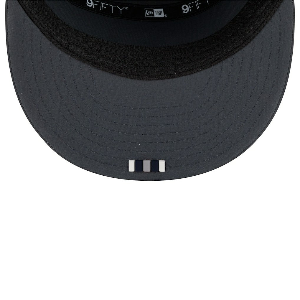 Dallas Cowboys New Era 2025 Sideline Cold Weather Split Panel 9FIFTY Snapback Hat - Charcoal - NFL