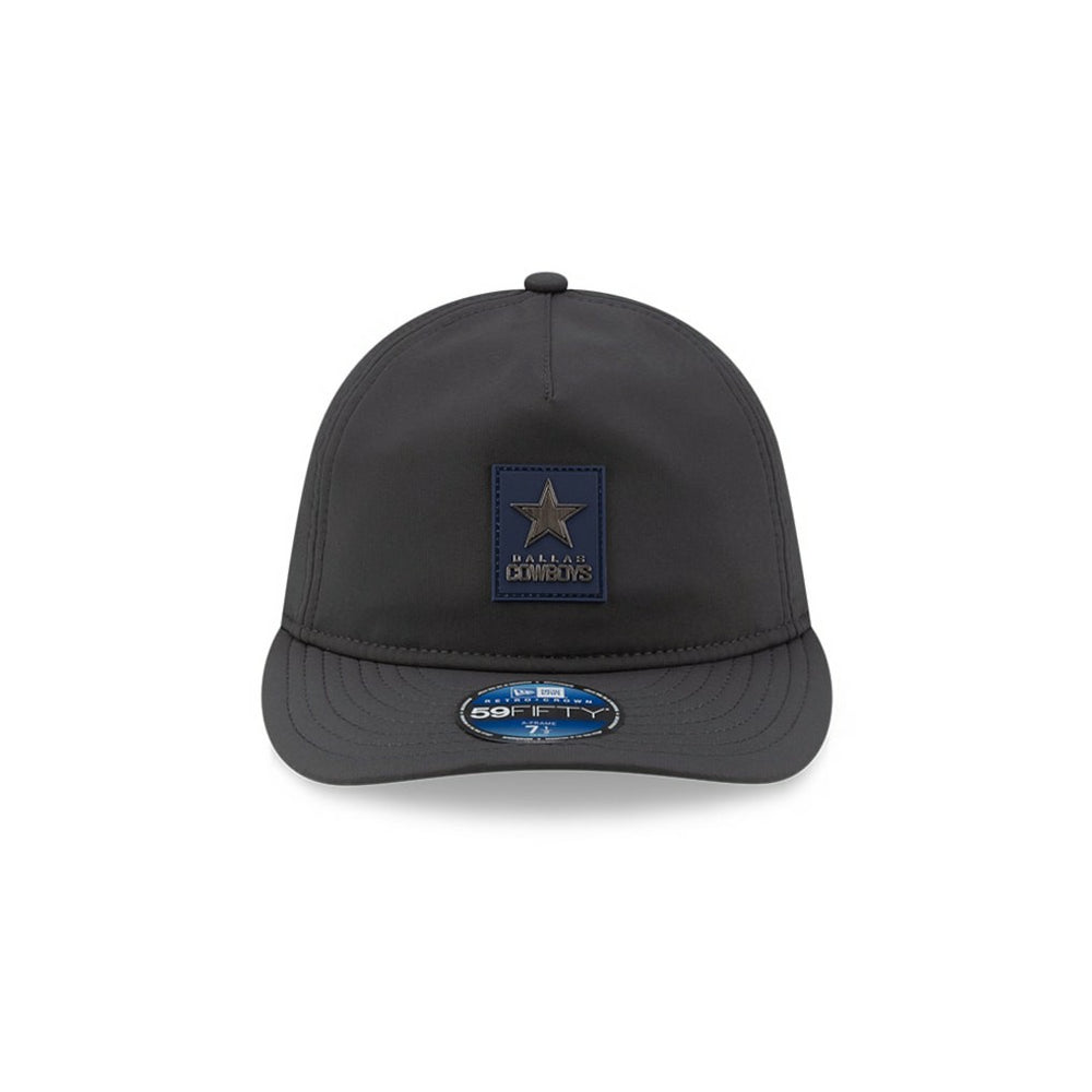 Dallas Cowboys New Era 2025 Sideline Cold Weather Retro Crown 59FIFTY Fitted Hat - Charcoal - NFL