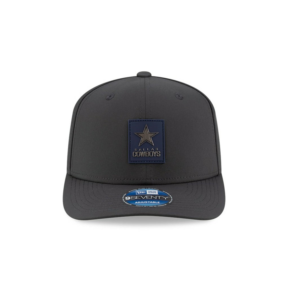 Dallas Cowboys New Era 2025 Sideline Cold Weather 9SEVENTY Adjustable Hat - Charcoal - NFL
