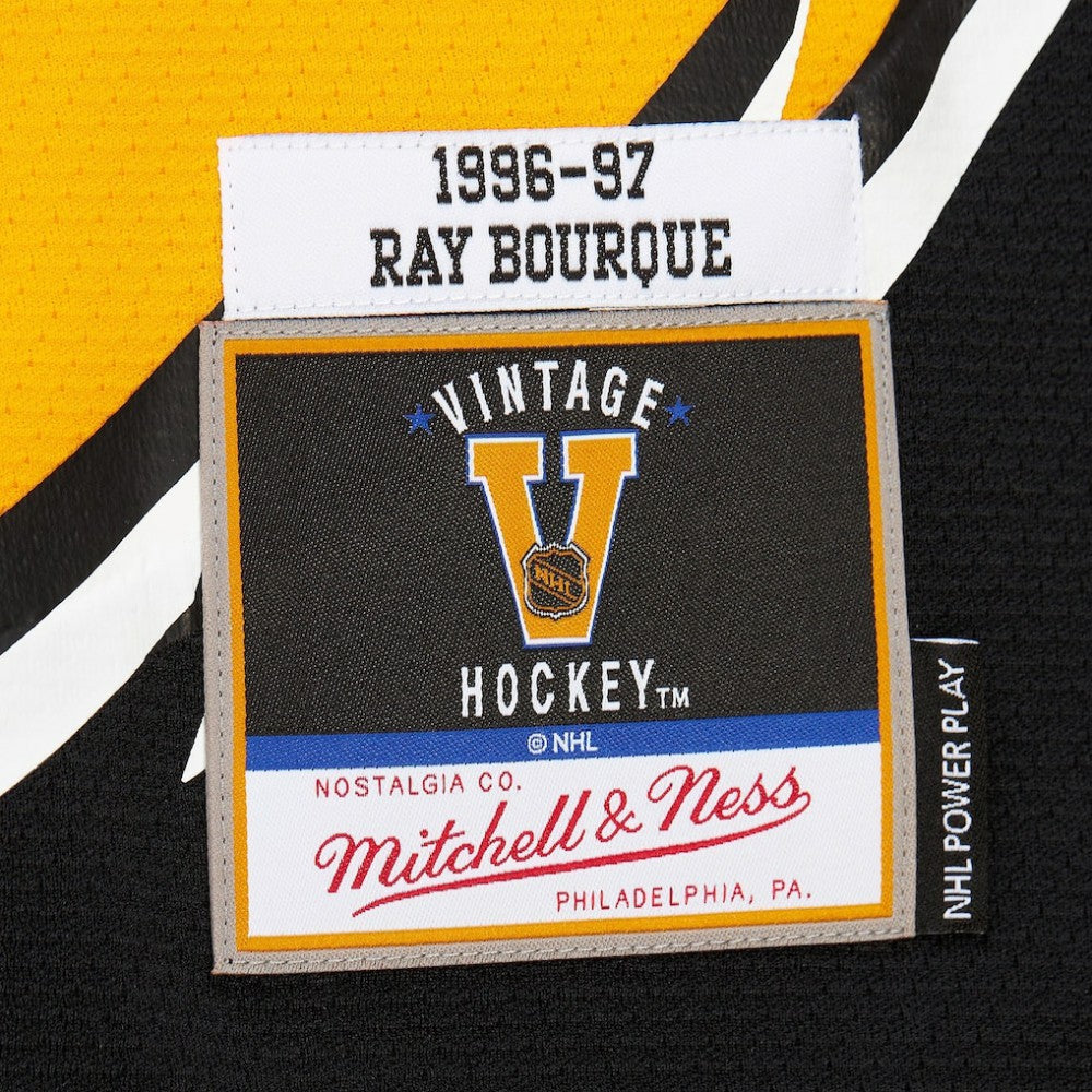 Ray Bourque Boston Bruins Mitchell & Ness 1996-97 Power Play Jersey - Gold | NHL Clearance