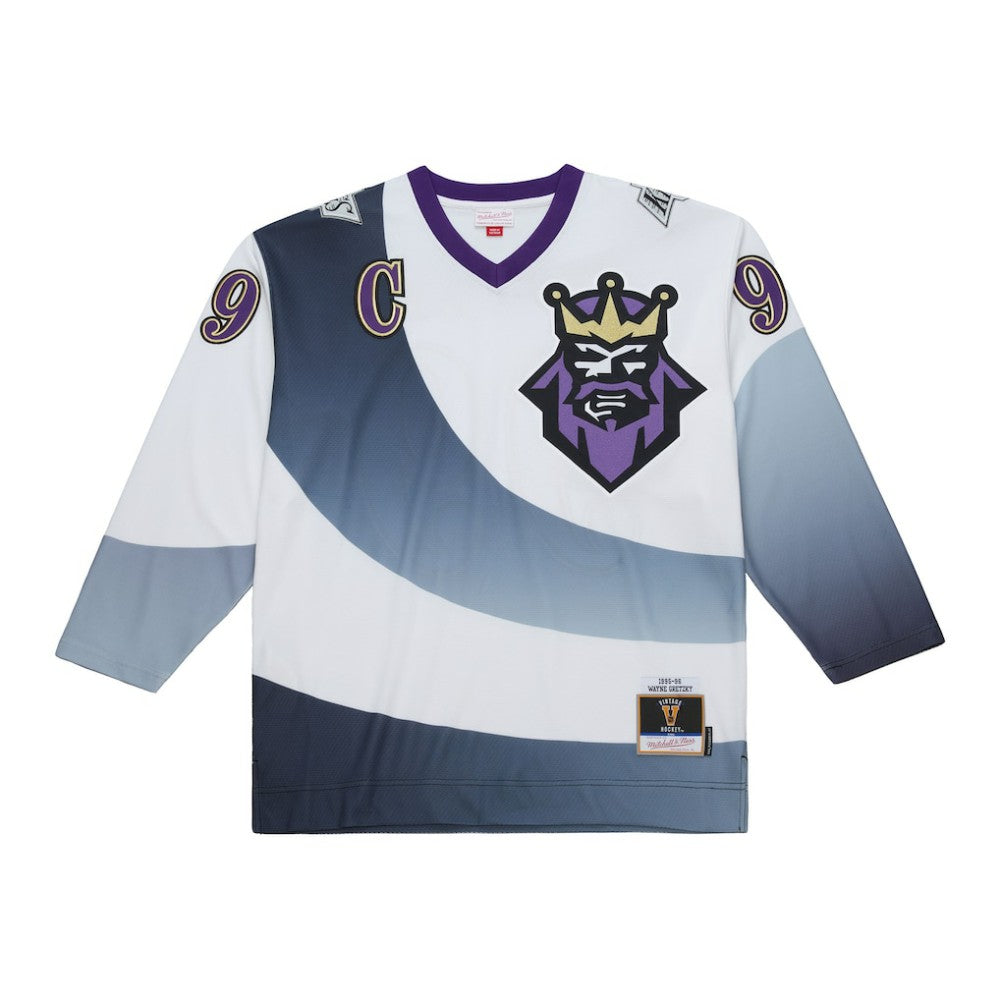 Wayne Gretzky Los Angeles Kings Mitchell & Ness 1995-96 Power Play Jersey - White | NHL on sale