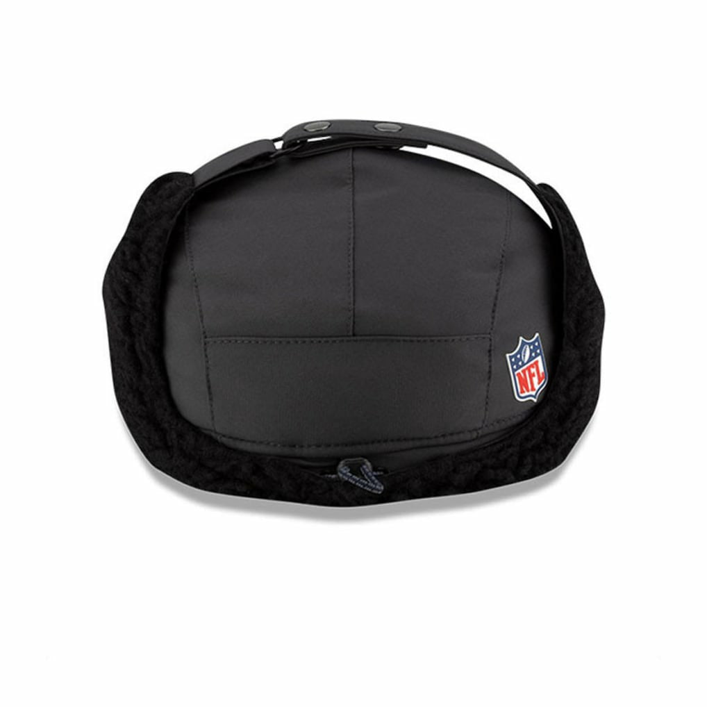 Dallas Cowboys New Era 2025 Sideline Cold Weather Runner Dog Ear Adjustable Hat - Charcoal - NFL